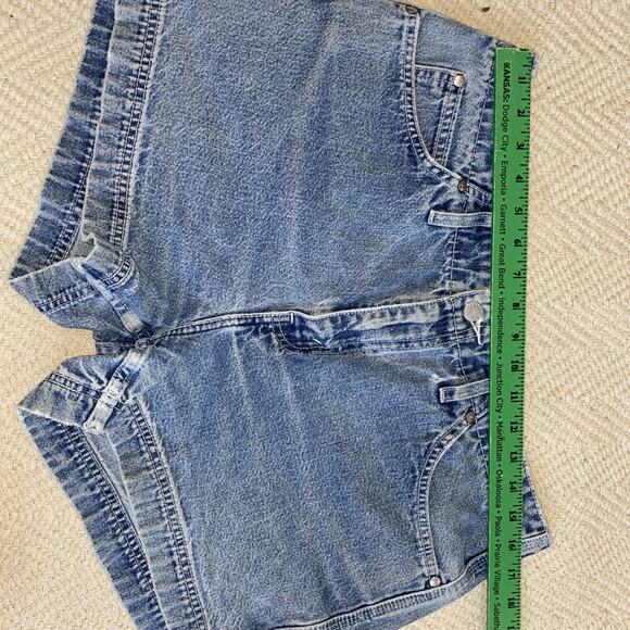 Vintage Levi's L2 Denim Shorts JRS 13 Carpenter Blue 90's Made USA - Picture 9 of 9